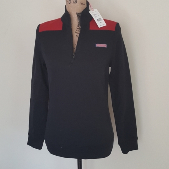 NWT Vineyard Vines Womens Shep Shirt Pullover Sz XS - Picture 1 of 4
